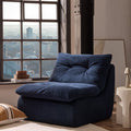 Dusklia - Immy Relaxed Accent Chair - Chenille Navy