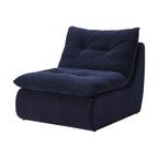 Dusklia - Immy Relaxed Accent Chair - Chenille Navy