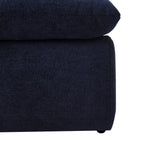Dusklia - Immy Relaxed Accent Chair - Chenille Navy