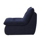 Dusklia - Immy Relaxed Accent Chair - Chenille Navy