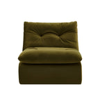 Dusklia - Immy Relaxed Accent Chair - Rich Green