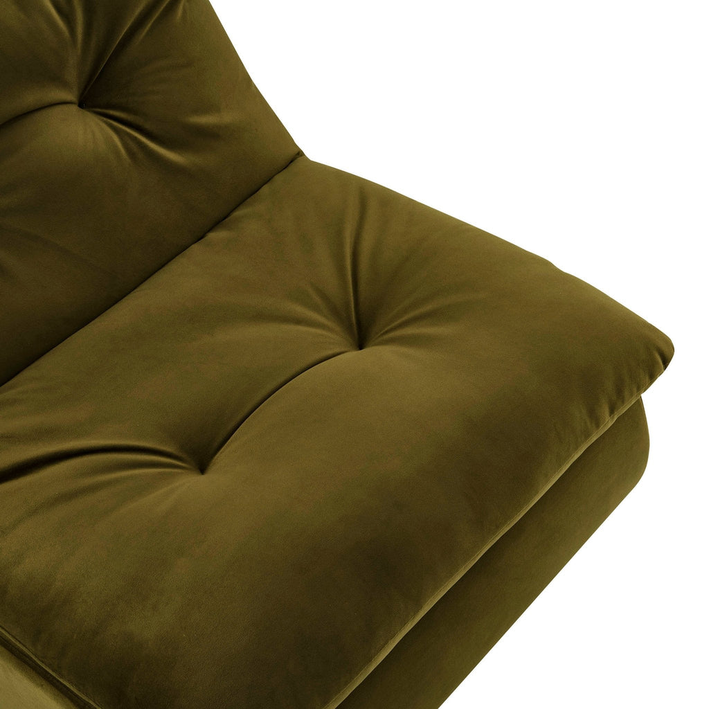 Dusklia - Immy Relaxed Accent Chair - Rich Green