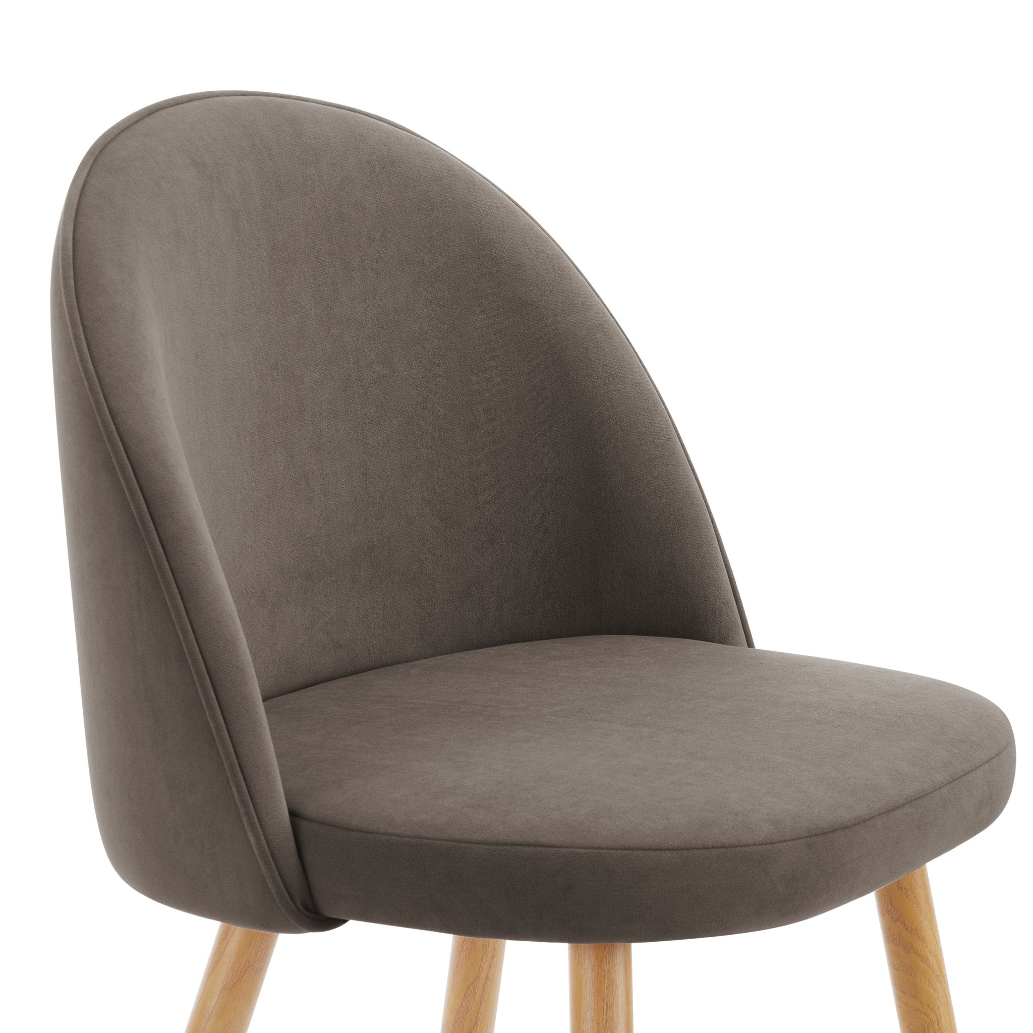 Dusklia - Iris Set of 2 Barstools - Taupe/Natural