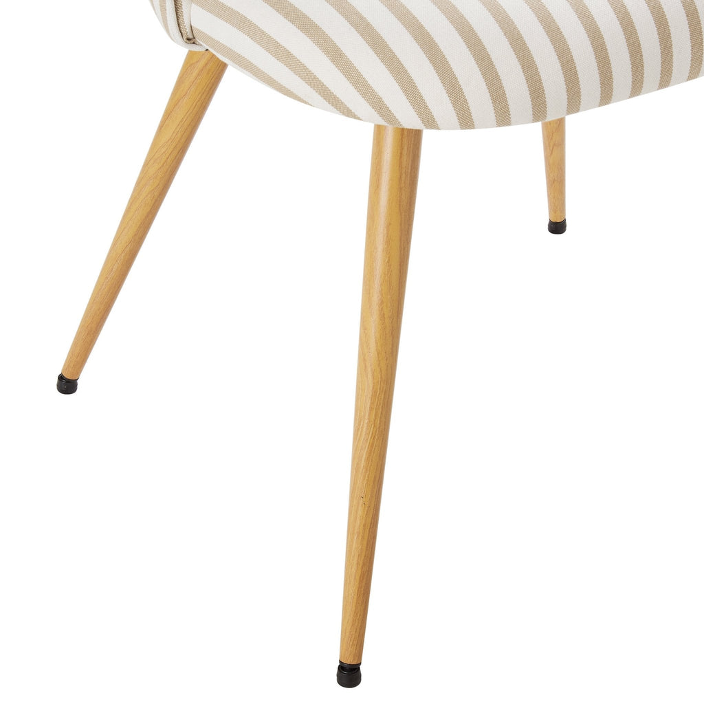 Dusklia - Iris Set of 2 Dining Chairs - Natural Stripe