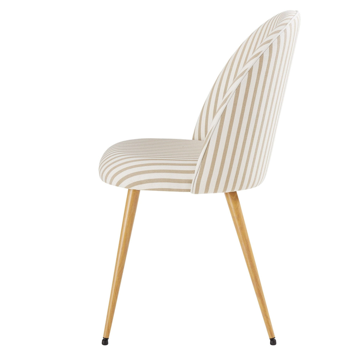Dusklia - Iris Set of 2 Dining Chairs - Natural Stripe
