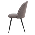 Dusklia - Iris Set of 2 Dining Chairs - Taupe