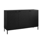 Dusklia - Isabella 3 Door Sideboard - Black