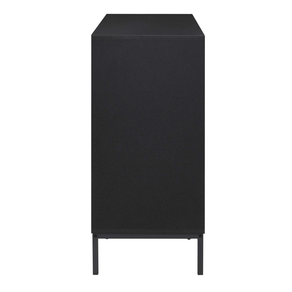 Dusklia - Isabella 3 Door Sideboard - Black