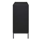 Dusklia - Isabella 3 Door Sideboard - Black