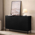 Dusklia - Isabella 3 Door Sideboard - Black