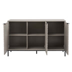 Dusklia - Isabella 3 Door Sideboard - Taupe