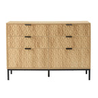Dusklia - Isabella 6 Drawer Chest - Light Wood