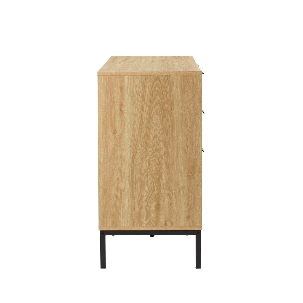 Dusklia - Isabella 6 Drawer Chest - Light Wood