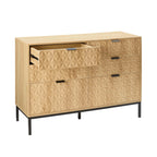 Dusklia - Isabella 6 Drawer Chest - Light Wood