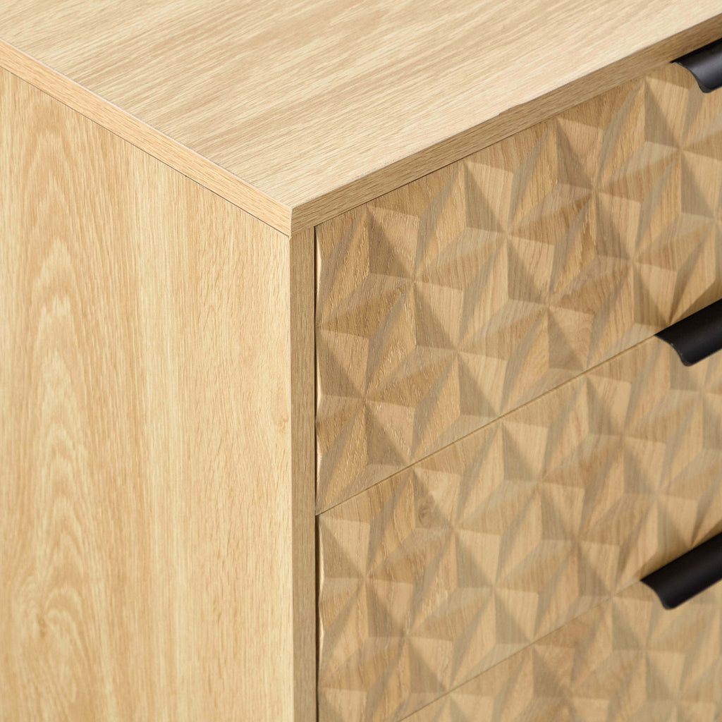 Dusklia - Isabella 6 Drawer Chest - Light Wood