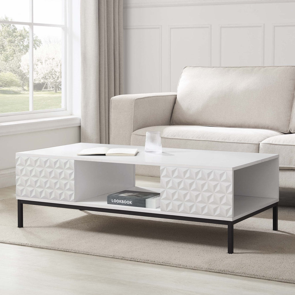 Dusklia - Isabella Coffee Table - White