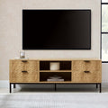 Dusklia - Isabella TV Unit  for TVs up to 60- Light Wood