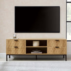 Dusklia - Isabella TV Unit  for TVs up to 60- Light Wood