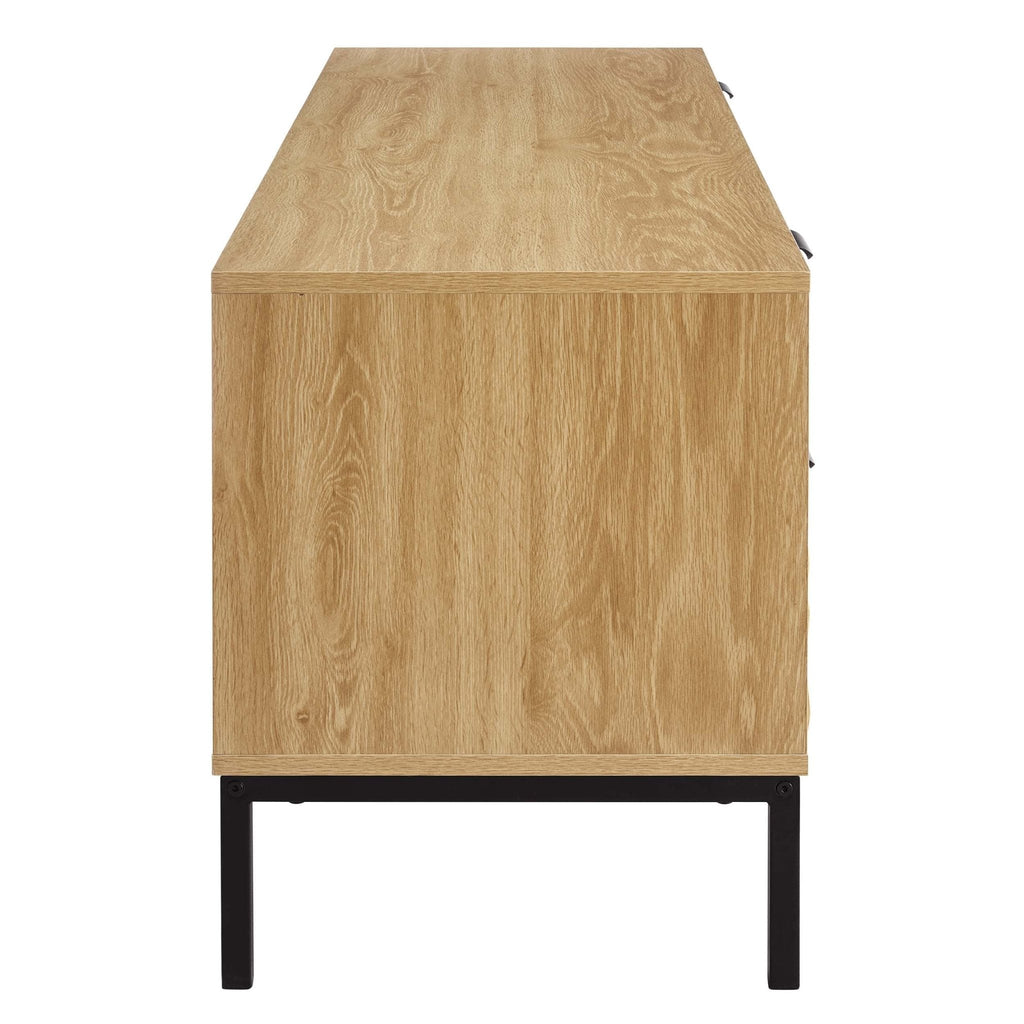 Dusklia - Isabella TV Unit  for TVs up to 60- Light Wood