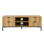 Dusklia - Isabella TV Unit  for TVs up to 60- Light Wood