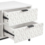 Dusklia - Isabella TV Unit  for TVs up to 60- White