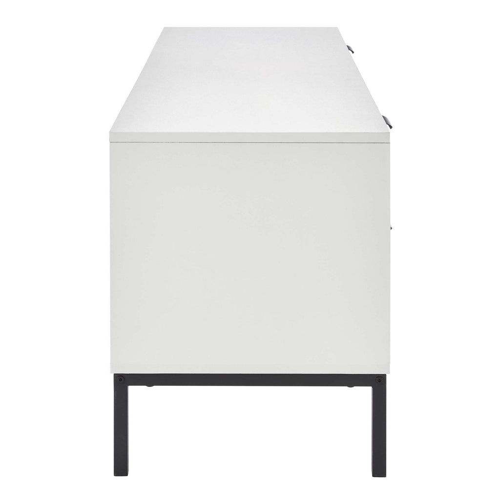 Dusklia - Isabella TV Unit  for TVs up to 60- White