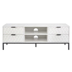 Dusklia - Isabella TV Unit  for TVs up to 60- White