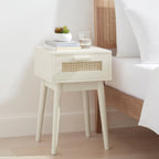 Dusklia - Isla 1 Drawer Nightstand - Cream