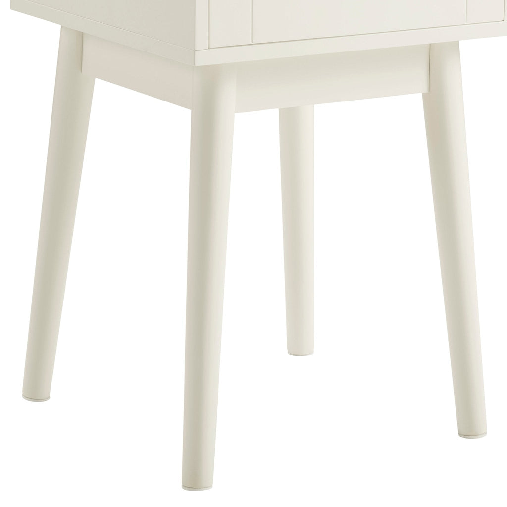 Dusklia - Isla 1 Drawer Nightstand - Cream
