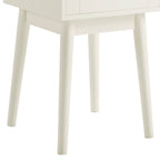 Dusklia - Isla 1 Drawer Nightstand - Cream