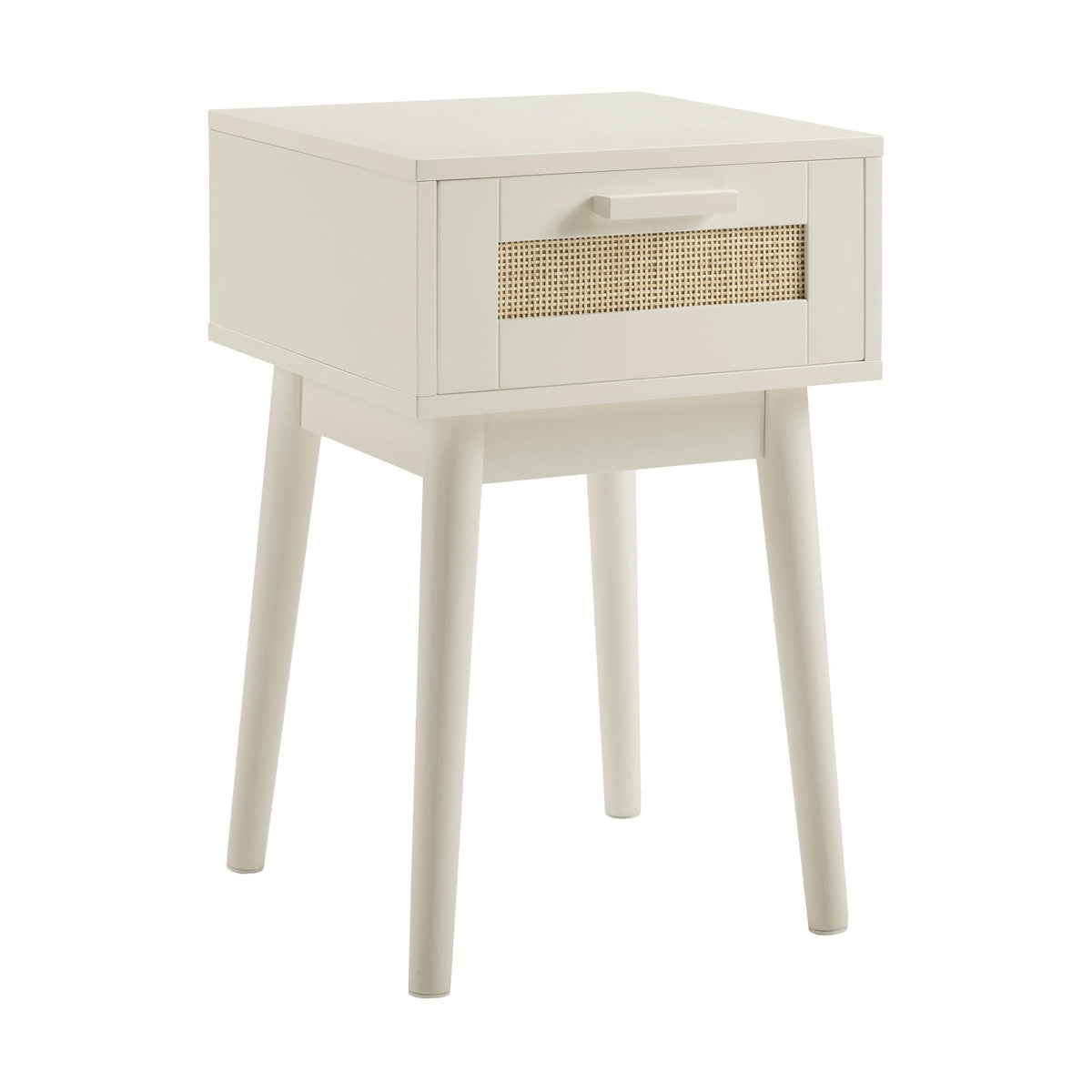 Dusklia - Isla 1 Drawer Nightstand - Cream