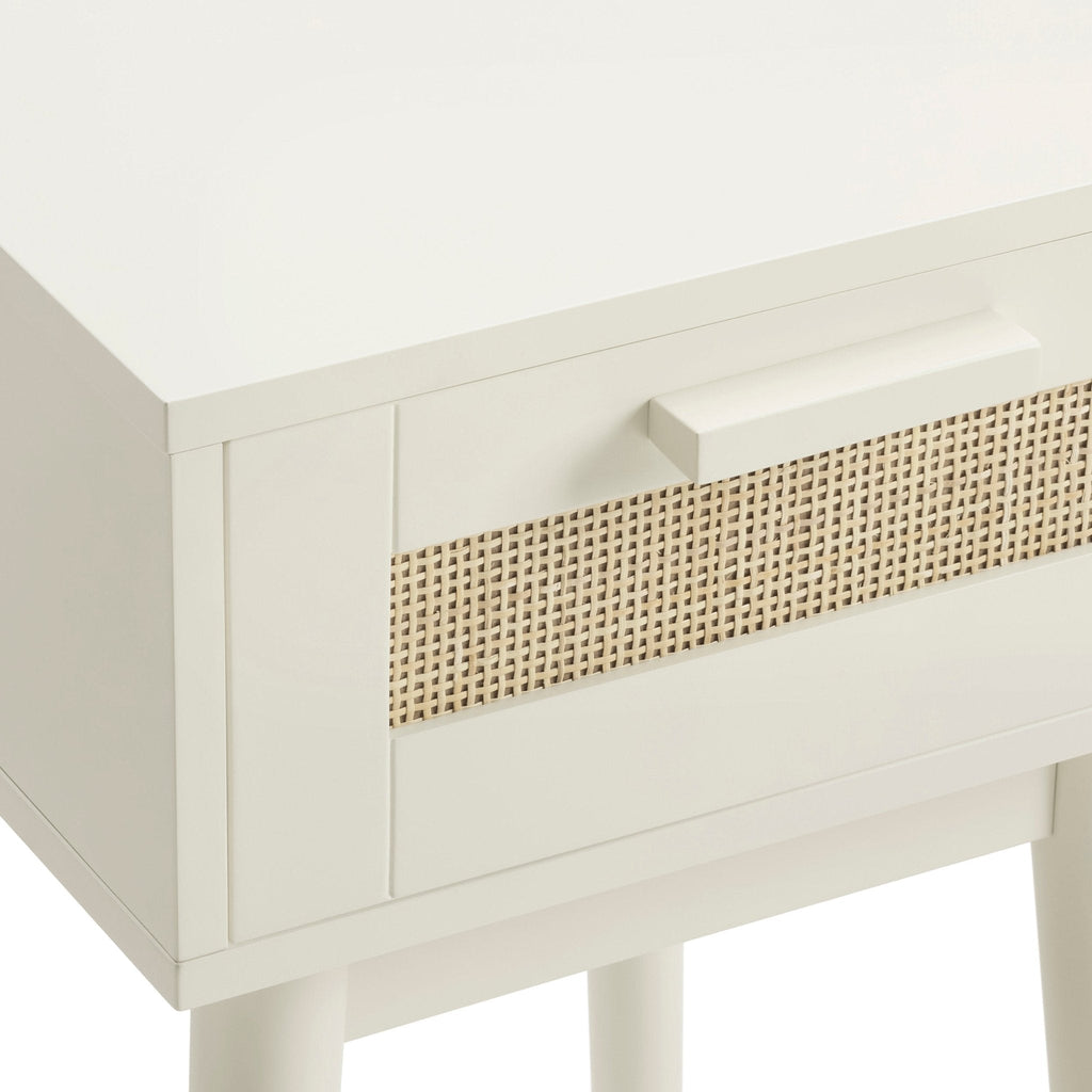 Dusklia - Isla 1 Drawer Nightstand - Cream