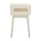 Dusklia - Isla 1 Drawer Nightstand - Cream