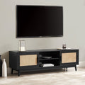 Dusklia - Isla TV Unit for TVs up to 60- Black