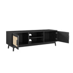 Dusklia - Isla TV Unit for TVs up to 60- Black