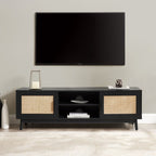 Dusklia - Isla TV Unit for TVs up to 60- Black