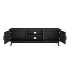 Dusklia - Isla TV Unit for TVs up to 60- Black
