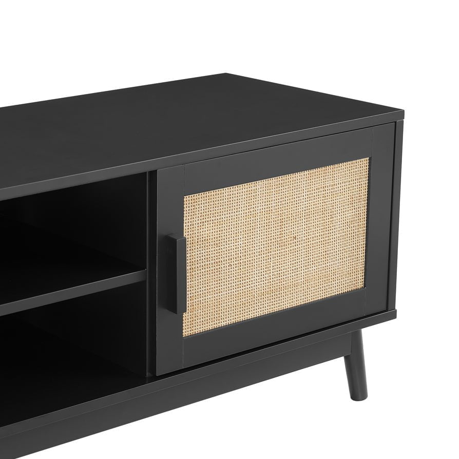 Dusklia - Isla TV Unit for TVs up to 60- Black
