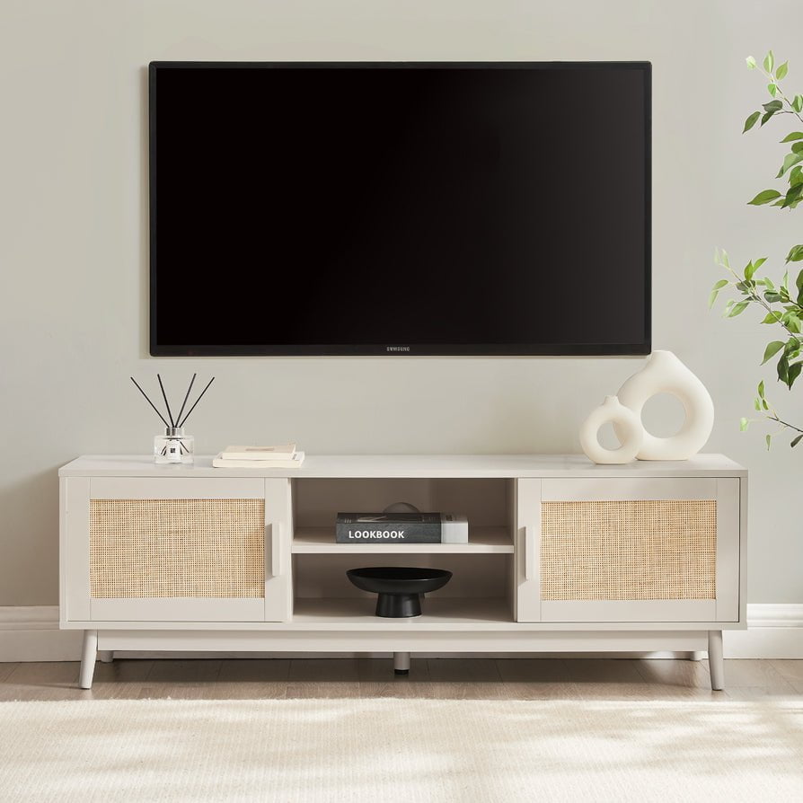 Dusklia - Isla TV Unit for TVs up to 60- Stone