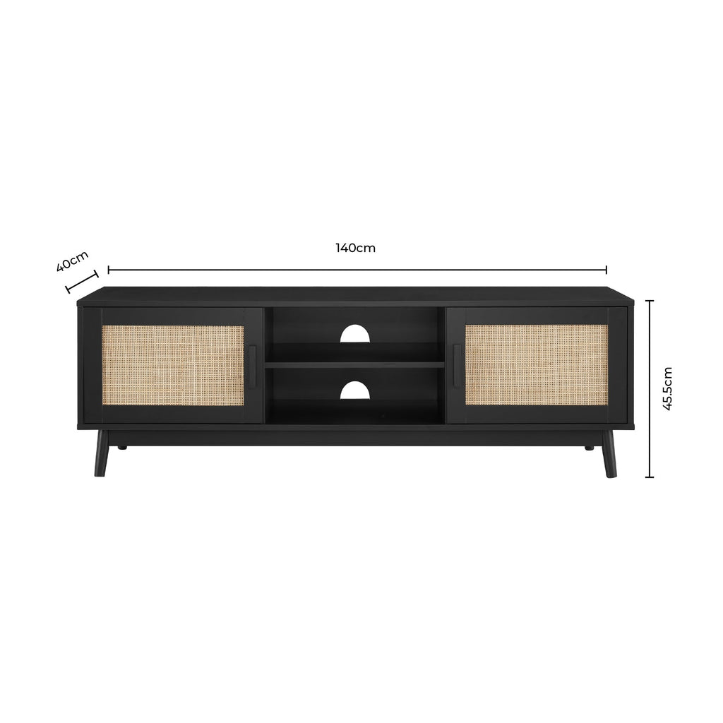 Dusklia - Isla TV Unit for TVs up to 60- Stone