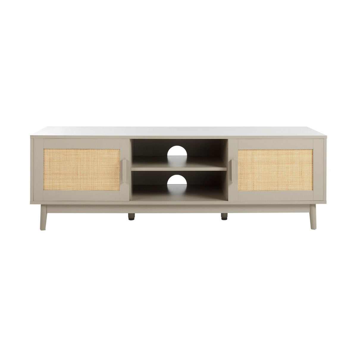Dusklia - Isla TV Unit for TVs up to 60- Taupe