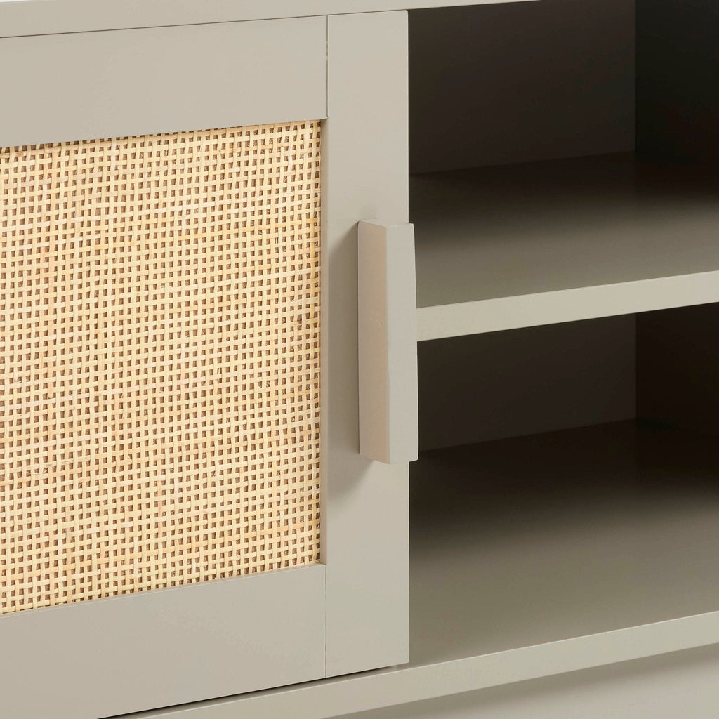 Dusklia - Isla TV Unit for TVs up to 60- Taupe