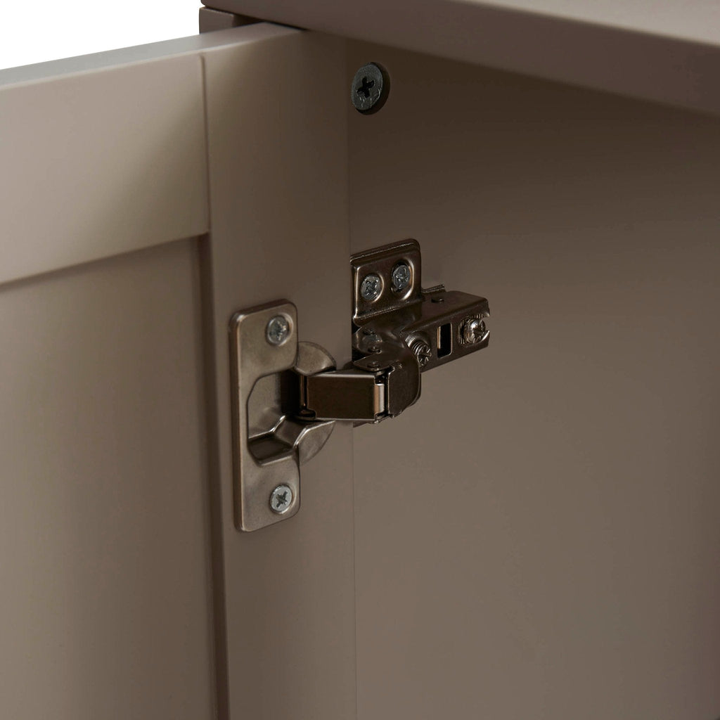 Dusklia - Isla Corner Storage Unit - Taupe