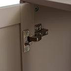 Dusklia - Isla Corner Storage Unit - Taupe