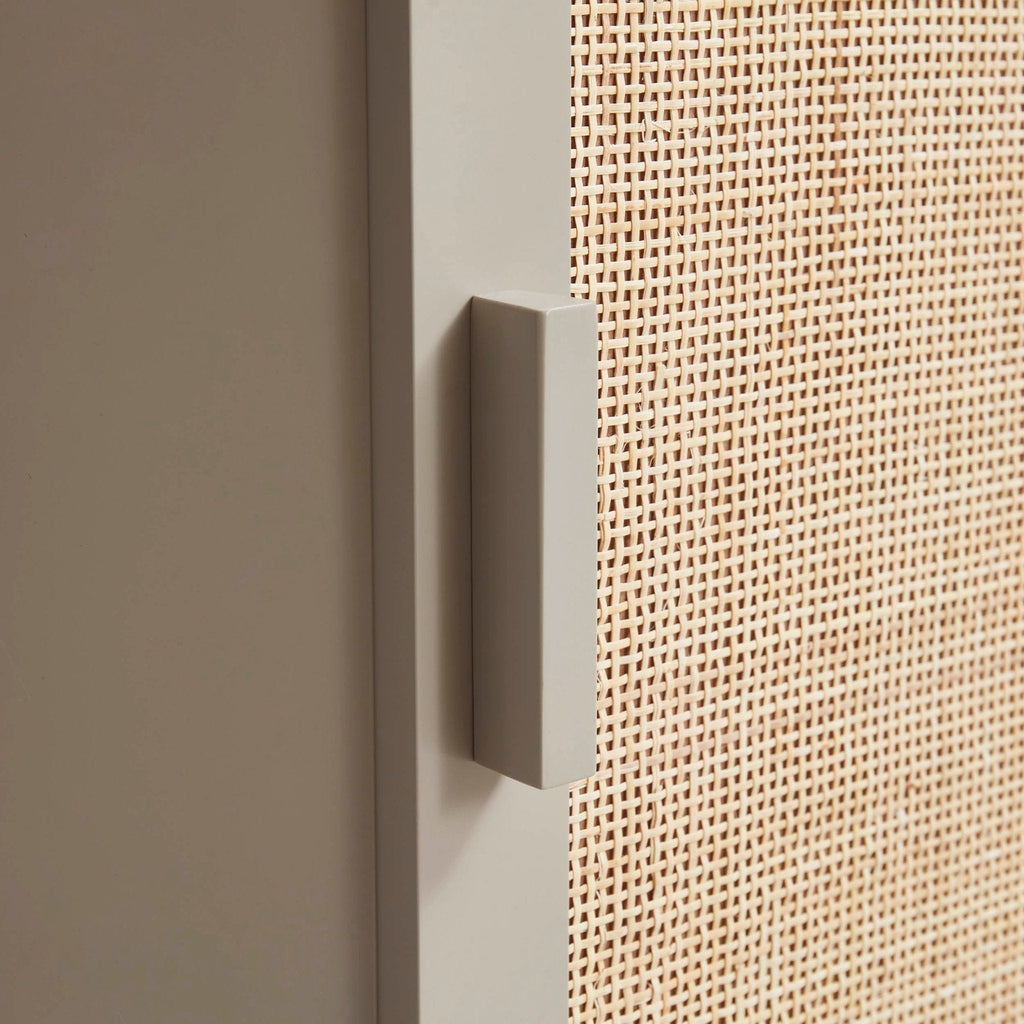 Dusklia - Isla Corner Storage Unit - Taupe