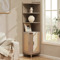 Dusklia - Isla Corner Storage Unit - Taupe