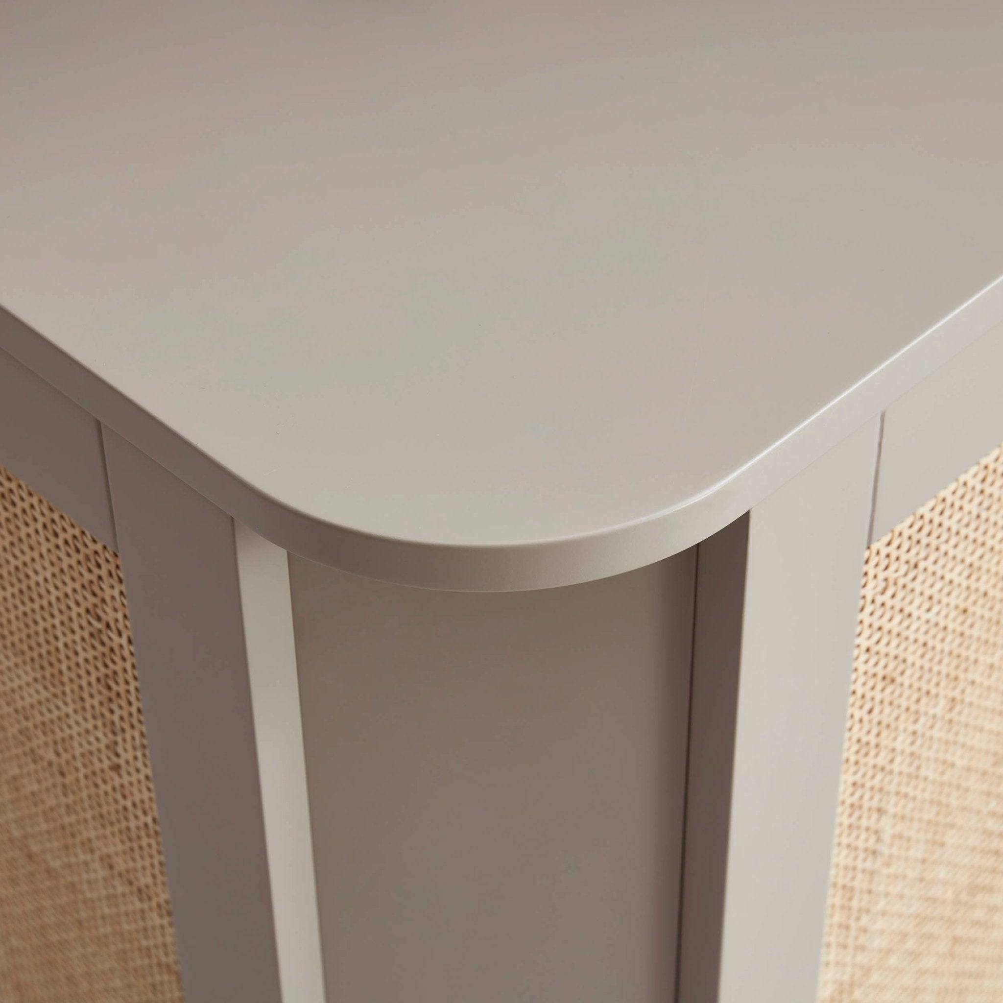 Dusklia - Isla Corner Storage Unit - Taupe