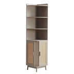 Dusklia - Isla Corner Storage Unit - Taupe