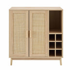 Dusklia - Isla Drinks Cabinet - Natural