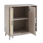 Dusklia - Isla Drinks Cabinet - Taupe